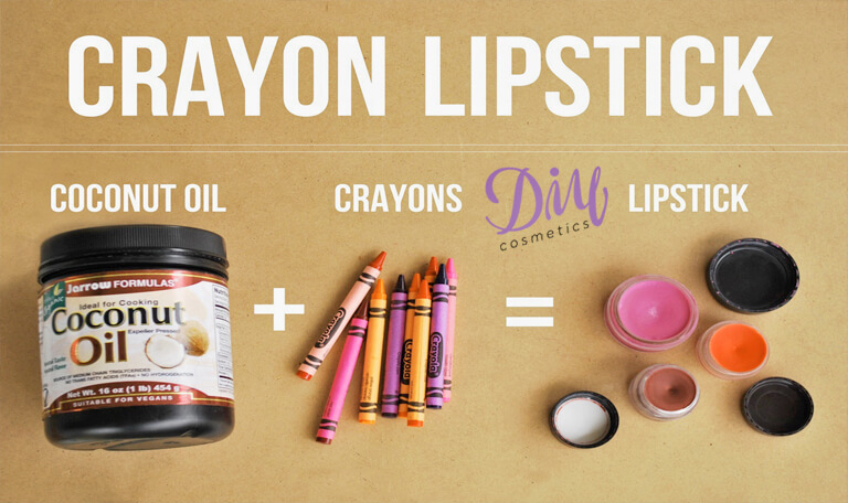 How to Make Homemade Crayon Lipstick?