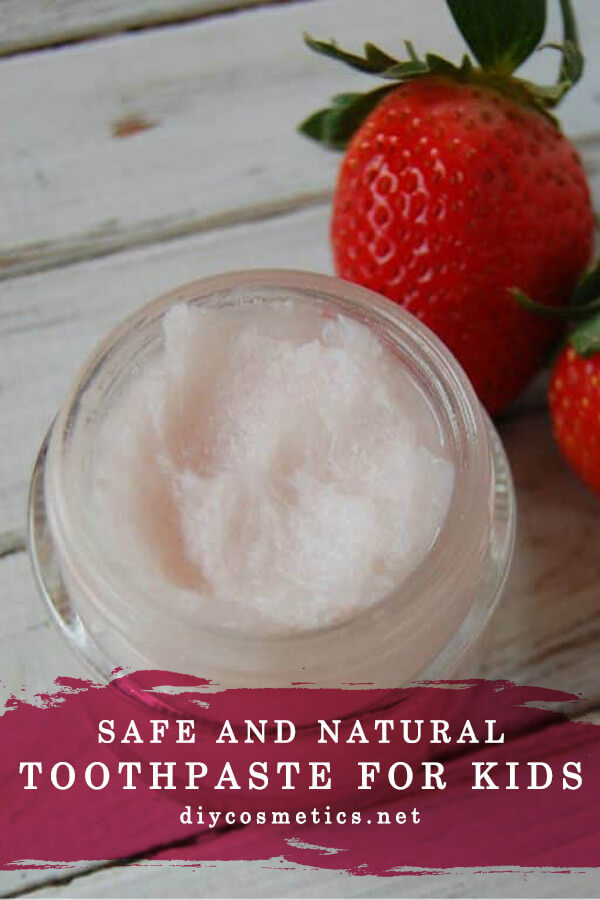 Homemade Strawberry Toothpaste for Kids Safe and Natural Recipe