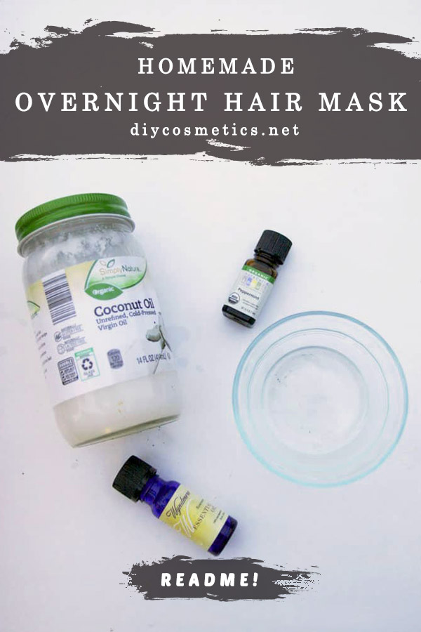 Homemade Overnight Hair Mask Recipe and Benefits DIY Cosmetics