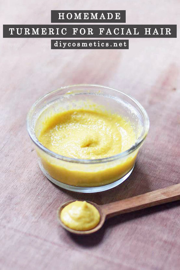 Turmeric For Facial Hair Homemade Cosmetics Recipes